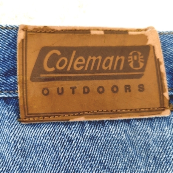 Coleman Men's 38 Cotton Jean Denim Camping Shorts - Picture 11 of 13